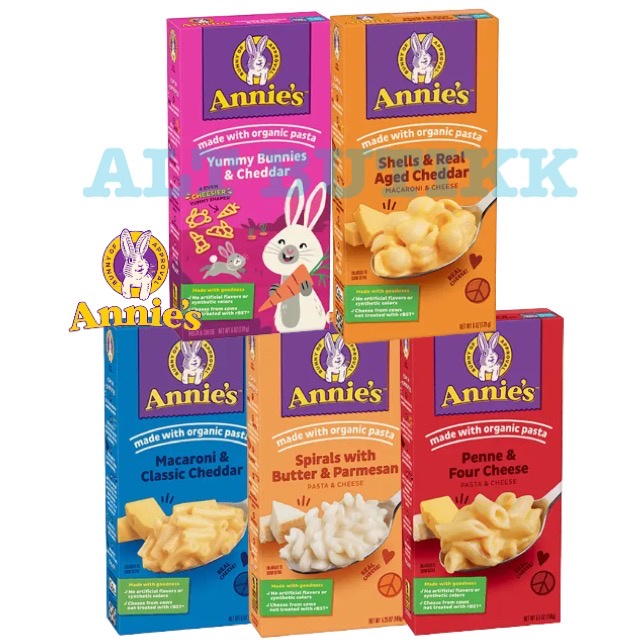 

ANNIE'S ORGANIC MACARONI AND CHEESE | ANNIES MAC N CHEESE | PRODUCT OF USA