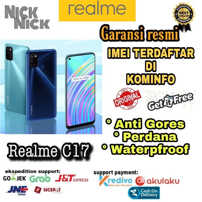 PROMO Cuci Gudang HP Realme C 17 6/256 Garansi Resmi