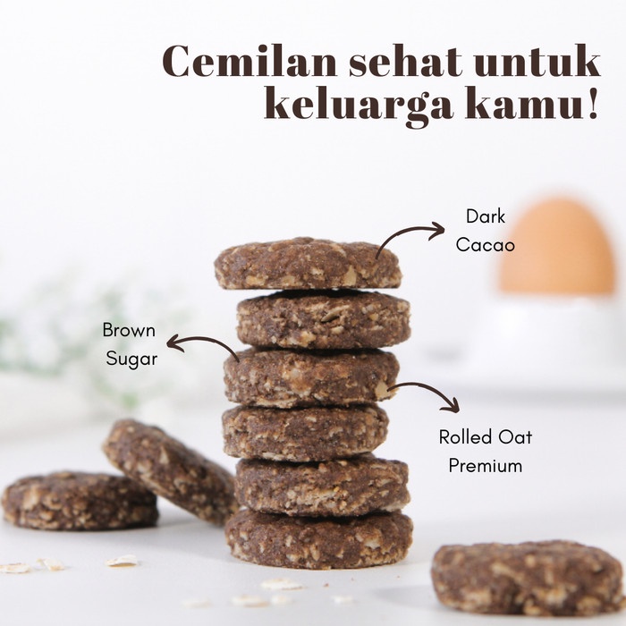 

KERING-KUE- PINOCA - CHOCOLATE OAT COOKIES (80 GR) -KUE-KERING.