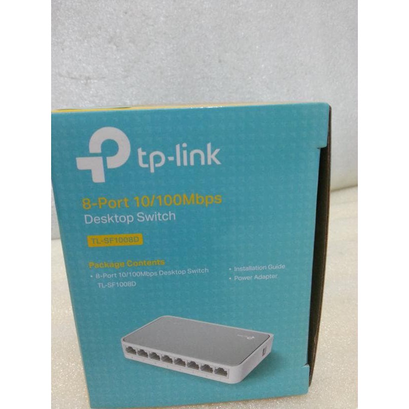 TP-LINK  SWITCH 8PORT 10-100Mbps TL-SF1008D