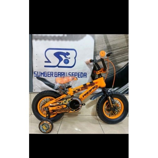 Sepeda Anak 12inch PACIFIC Transformers Ban jumbo