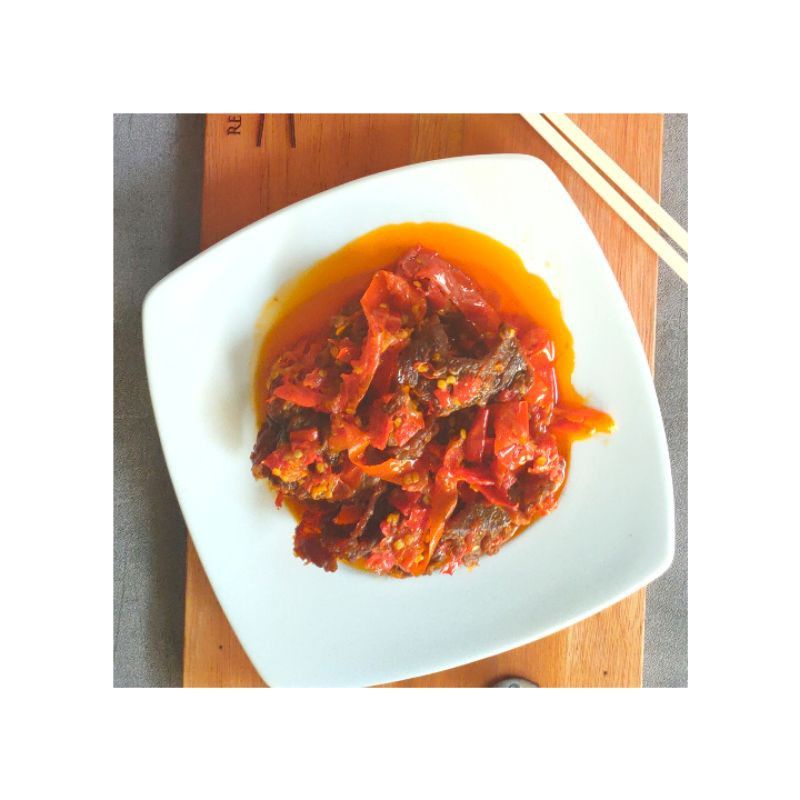 

Restu Mande Daging Cincang Balado 250 gram