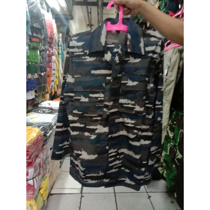 baju pdl loreng jatah TNI al kri
