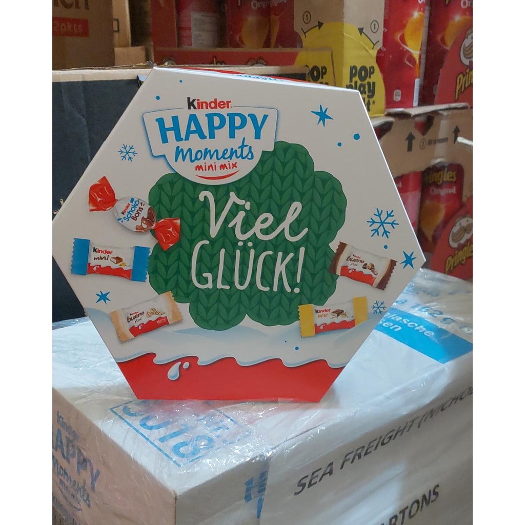 Kinder happy moments viel gluck 161gr