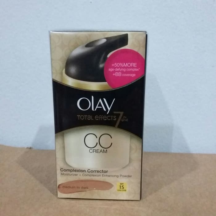 Olay Total Effects CC Cream 50 ML (Medium To Dark) Original 100%