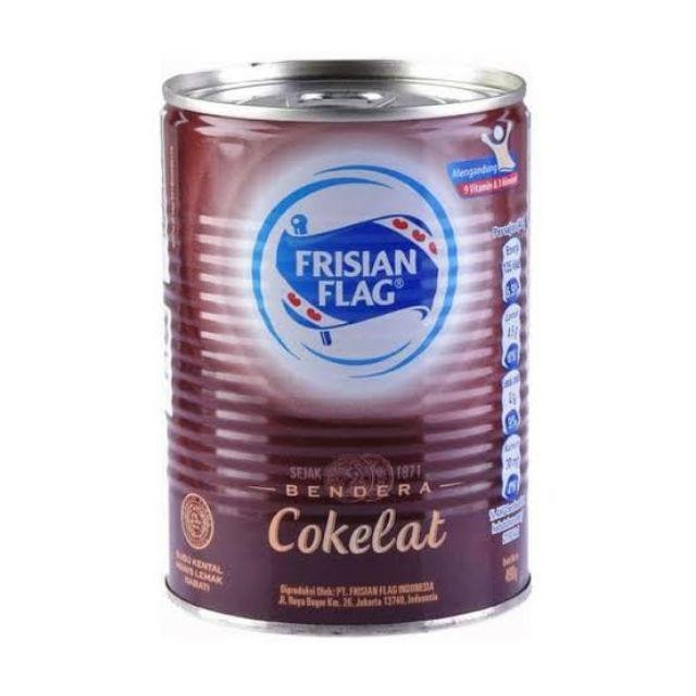 

Frisian Flag Bendera Krimer Kental Manis Cokelat Kaleng 490gr