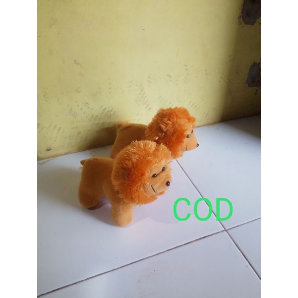 boneka singa lucu ukuran S harga murah