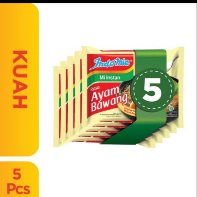 

INDOMIE AYAM BAWANG 5PCS