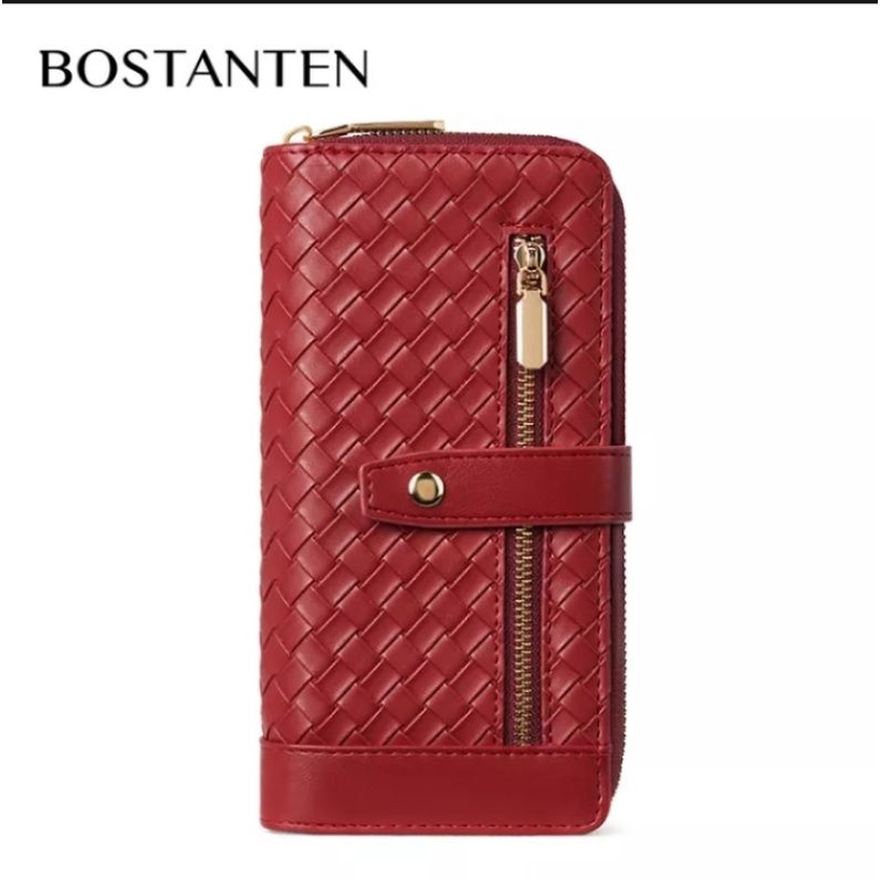 Dompet Bostanten Merah & coklat