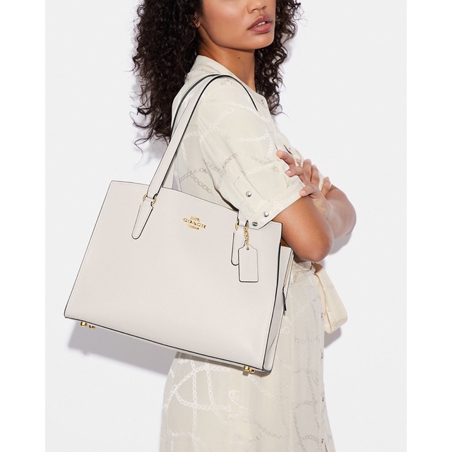 Coach Tatum Caryall Leather White (C4075)