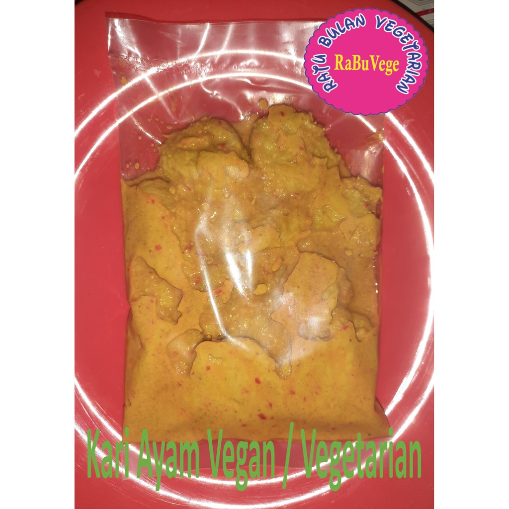 

KARI AYAM VEGAN / VEGETARIAN (KUAH)