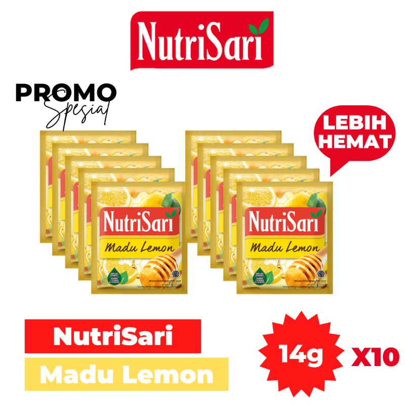 

NUTRISARI MADU LEMON 14 G X 10 SACHET