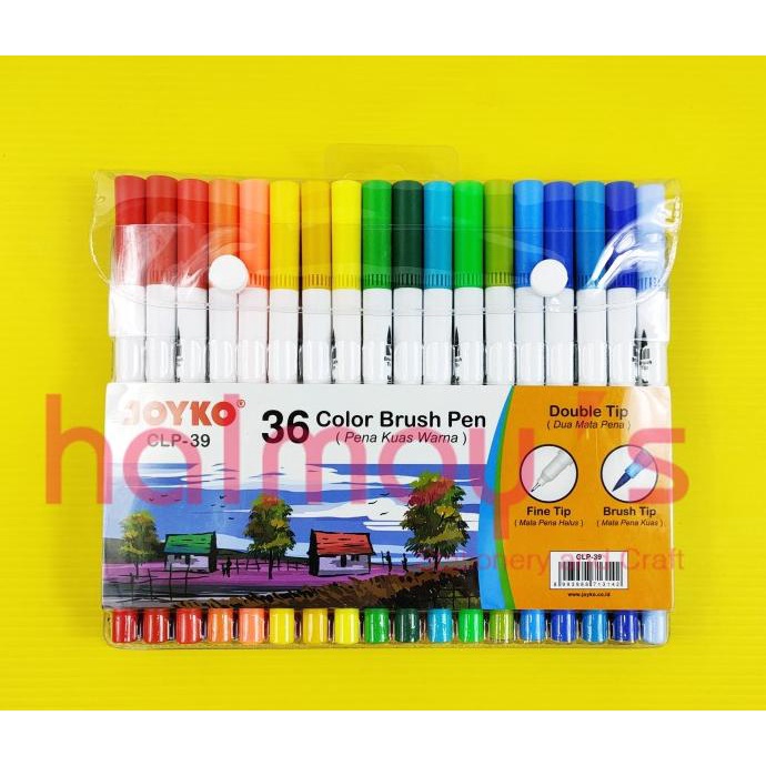 

[[COD]] BRUSH PEN WARNA / COLOR JOYKO CLP - 39 36 WARNA BOOM SALE Kode 275