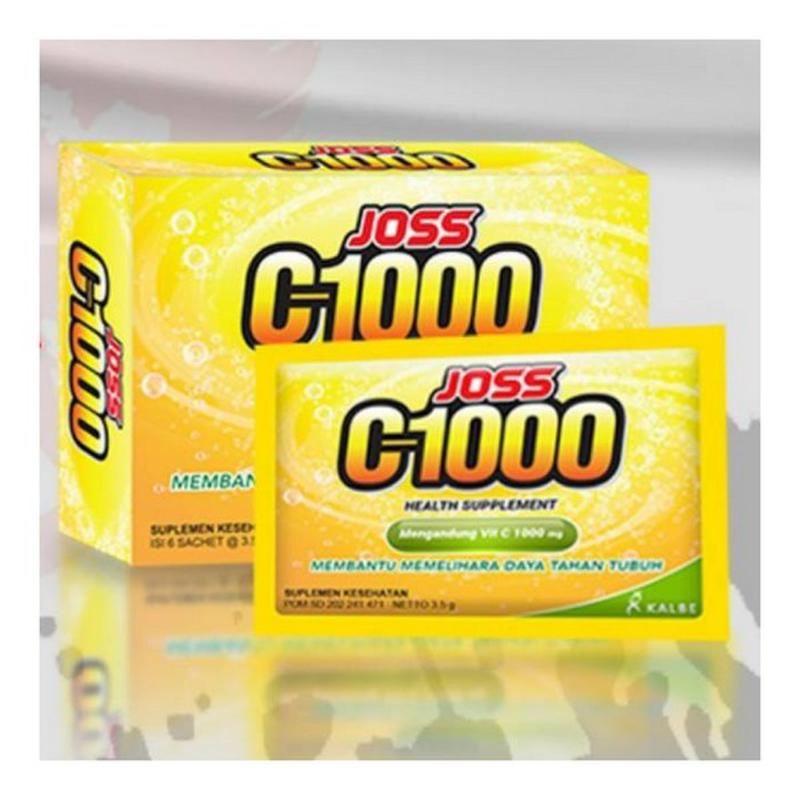 JOSS C1000 1 kotak isi 6 sachet