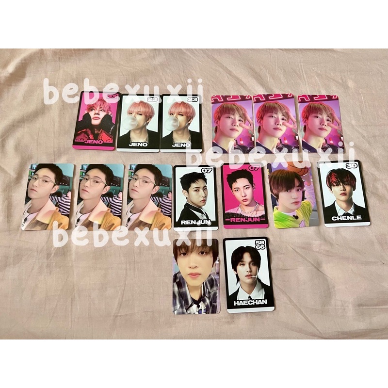 (READY STOCK) NCT DREAM GLIMO TRADING CARD B VER UNSEALED