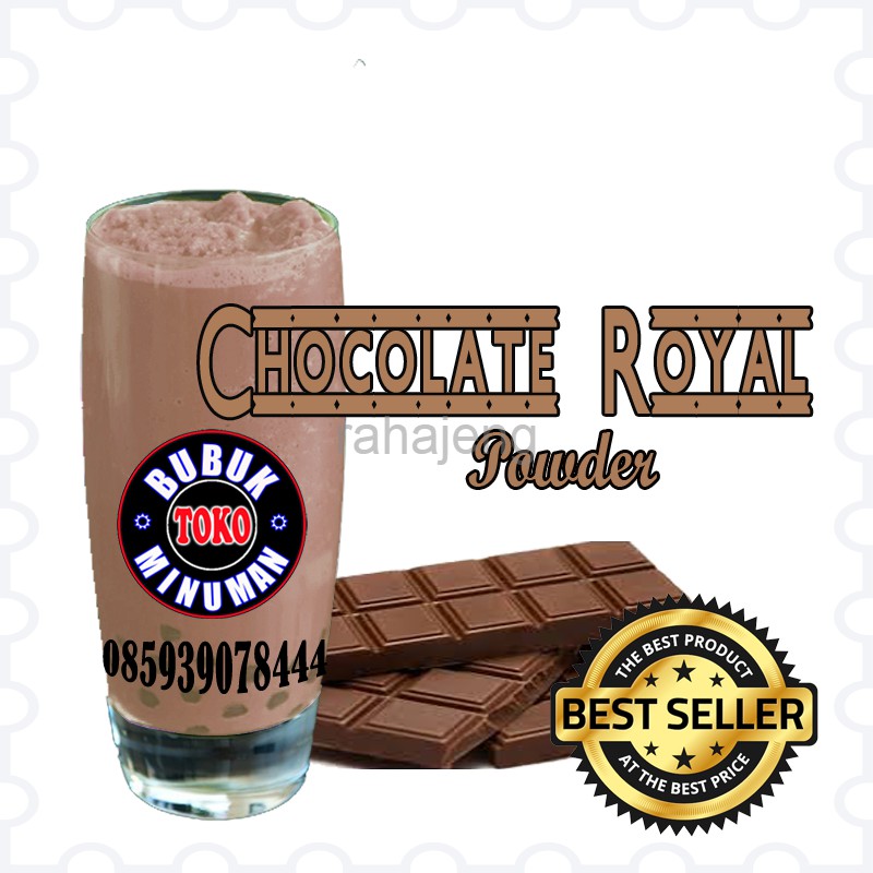 

Bubuk Minuman Bubble Drink Murah 1kg Chocolate Royal