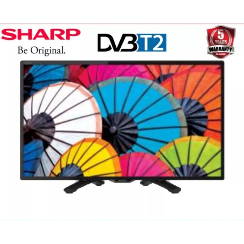 SHARP LED TV 24 INCH DIGITAL 2T-C24GD1500I + ANTENA DIGITAL