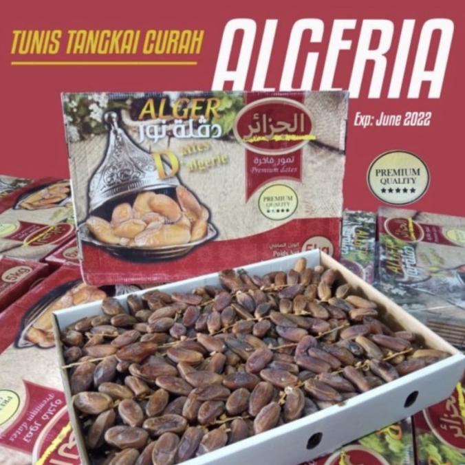 

PROMO Kurma Tunisia Tangkai 5kg-Premium/KURMA 1KG/KURMA BARARI/KURMA RUTHOB/KURMA BAM/KURMA PALM FRUIT/KURMA TANGKAI/KURMA AZWA/KURMA SUKKARI/KURMA SAFAWI/KURMA TUNISIA/KURMA MUDA KUNING/KURMA MUDA HIJAU/KURMA MEDJOL/KURMA MADINAH SUPER