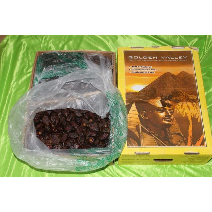 

1kg dan 500gr Kurma Mesir Golden Valley Besar Murah Enak