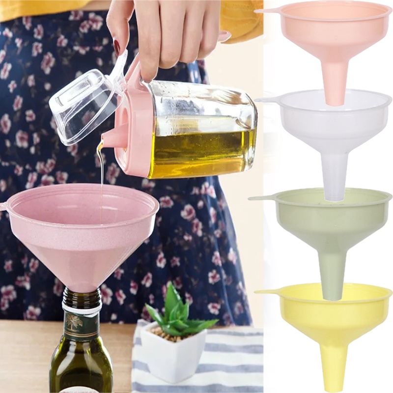 Corong Botol Minyak Esensial Parfum Bahan Plastik Kualitas Tinggi Untuk Alat Dapur