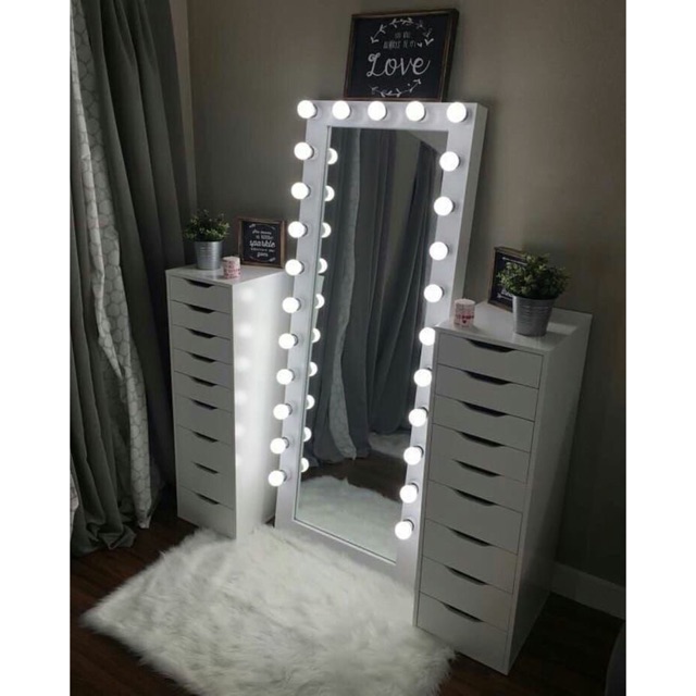 Kaca Cermin Minimalis Jati Furniture Jepara