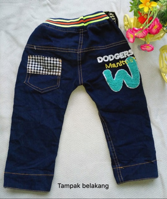 Celana bayi jean 9-1thn / celana bayi jean karet / celana bayi / pakain bayi formal