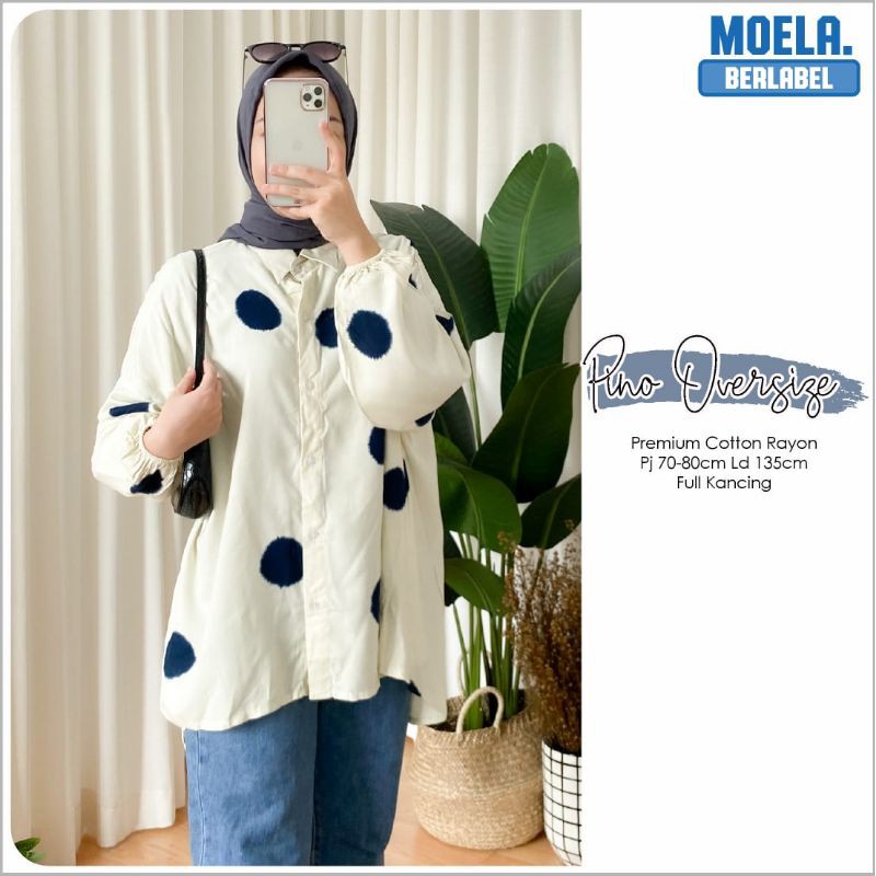 PINA OVERSIZE BLOUSE || MOELA