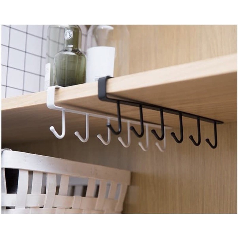 gantungan dapur panci sutil hanging hook rak besi shabby