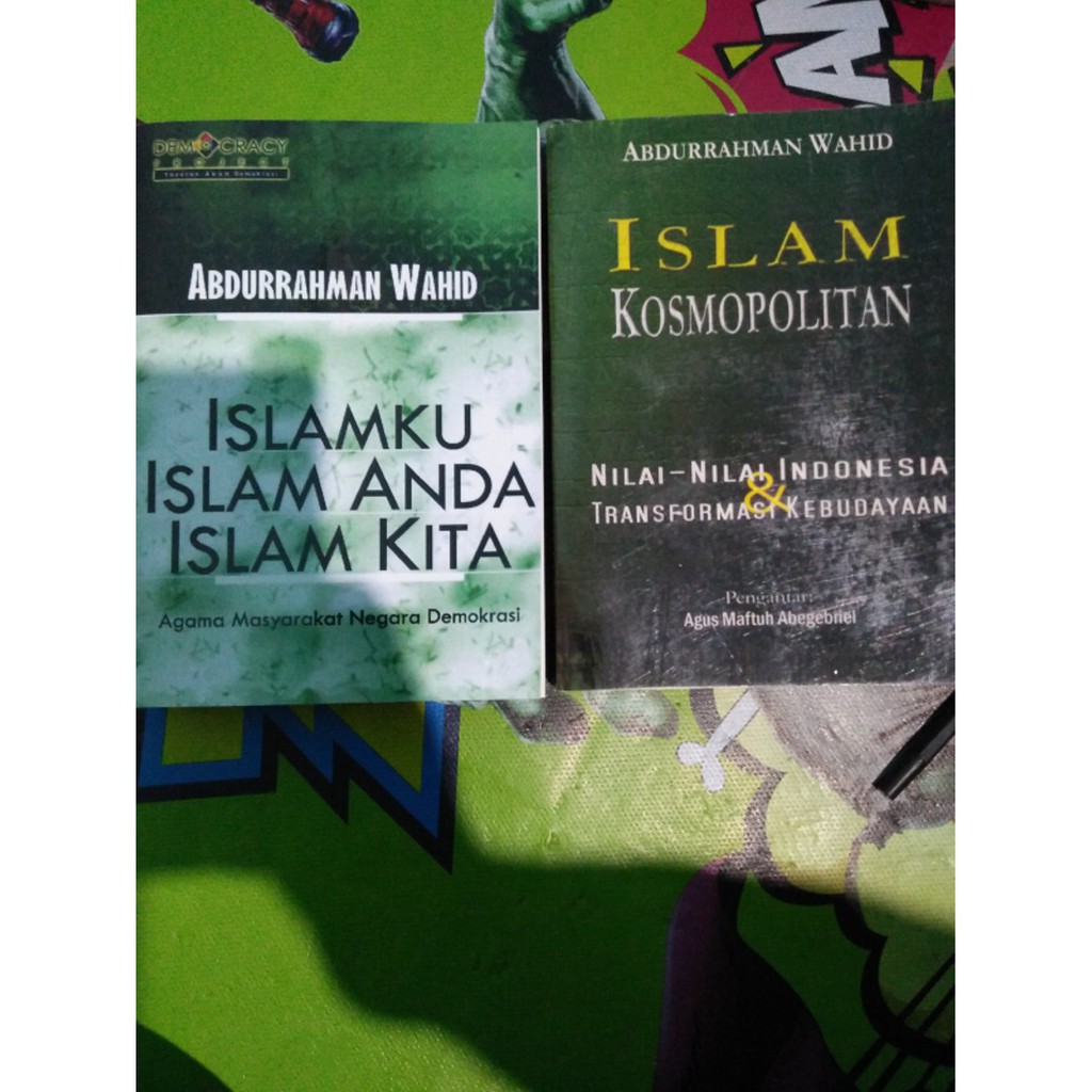 PAKET 2 BUKU - Islamku Islam Anda Islam Kita & Islam Kosmopolitan - Abdurrahman Wahid