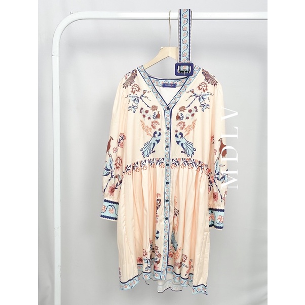 MDLV ~ 52500# Annabeth Belted Mini Dress Import