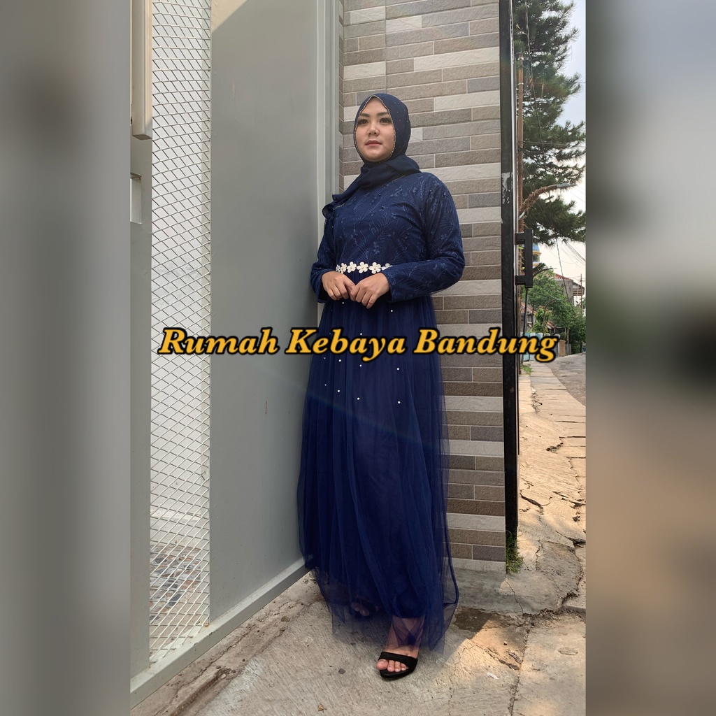 EVELINE MAXI TILE MOTIF BRUKAT MUTIARA FULL ORI BY SHAKIRA REAL PIC GAUN PESTA RUMAH KEBAYA BANDUNG RUMAH SONGKET BANDUNG