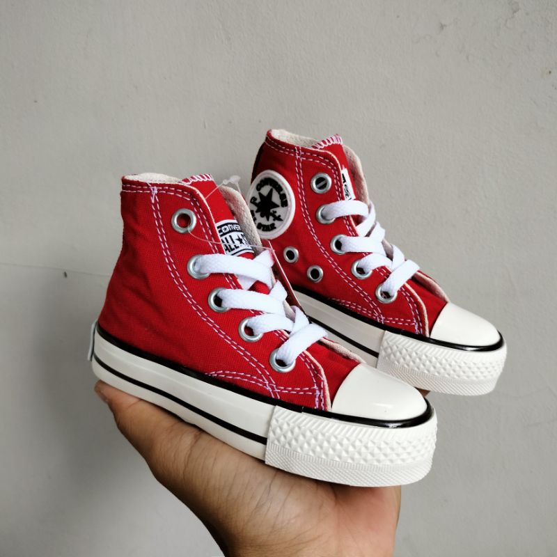 SEPATU ANAK CONVERSE 70S MERAH PREMIUM HIGH QUALITY CONVERSE ANAK MERAH