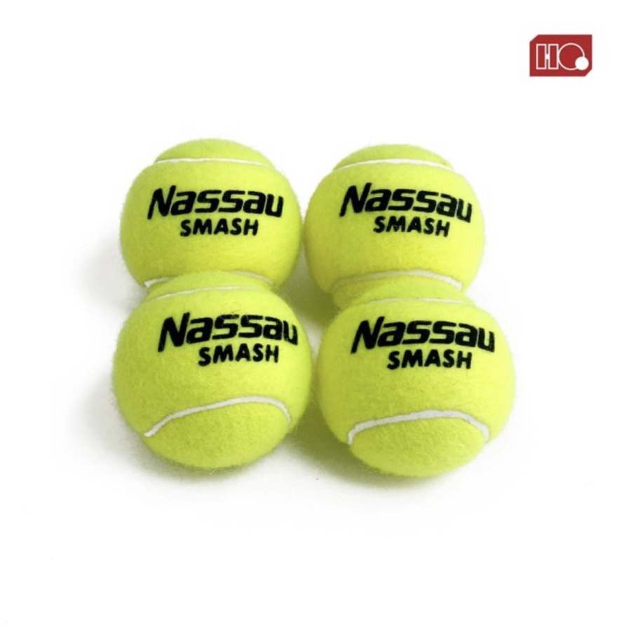 Bola Tenis Tennis Nassau Smash (Nassau Smash) Isi 4 Original