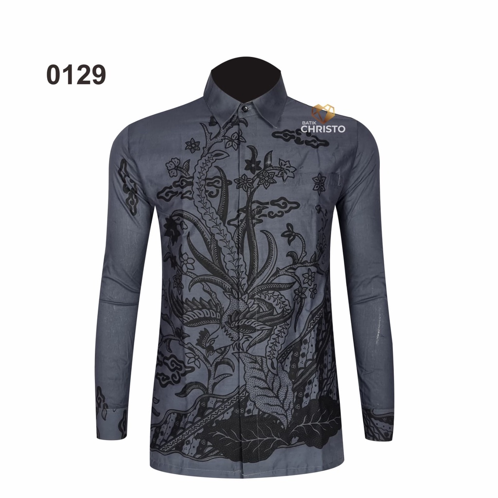 Kemeja Batik Slimfit Premium CHR 0129