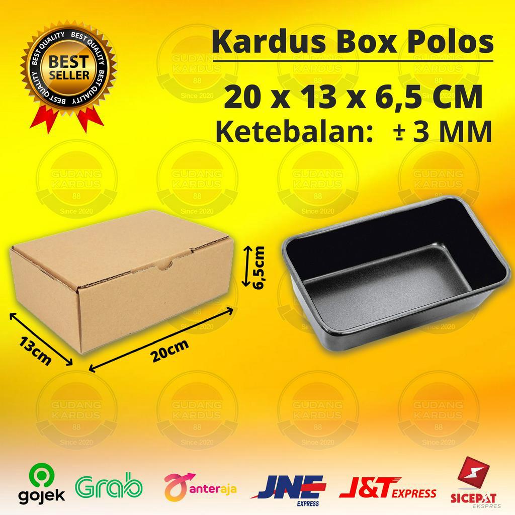

Kardus Box Die Cut 20x13x6,5 Dus Hampers Baru Polos