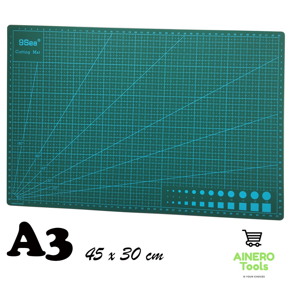 

Cutting mat A3 45 x 30cm - Green