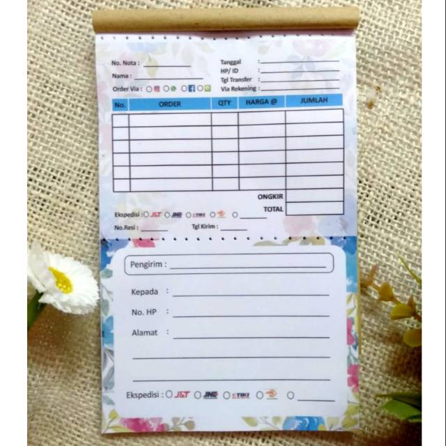 

NOTA 1PLY HVS - BLUE FLORAL