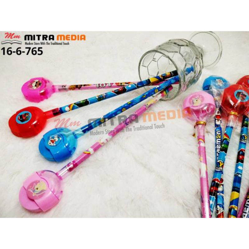 

Pensil Anak Lucu + Orotan Dan Penghapus