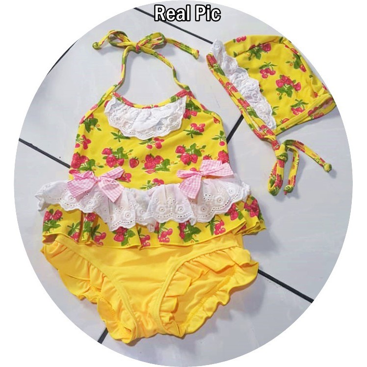 Baju Renang Anak Perempuan Import / Swimsuit Import