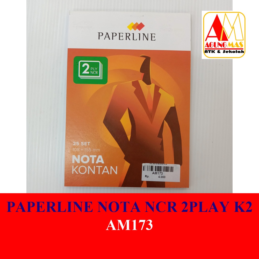 

PAPERLINE NOTA NCR 2 RANGGKAP K2
