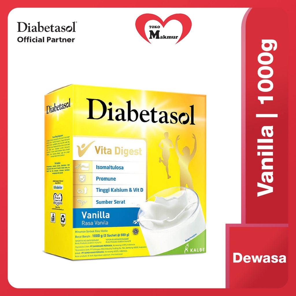 Diabetasol 950 Gram  / Toko Makmur Online