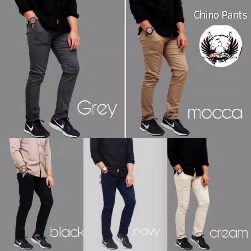 TERBARU CELANA  PANJANG SLIMFIT/CHINO PRIA DEWASA PREMIUM TOP