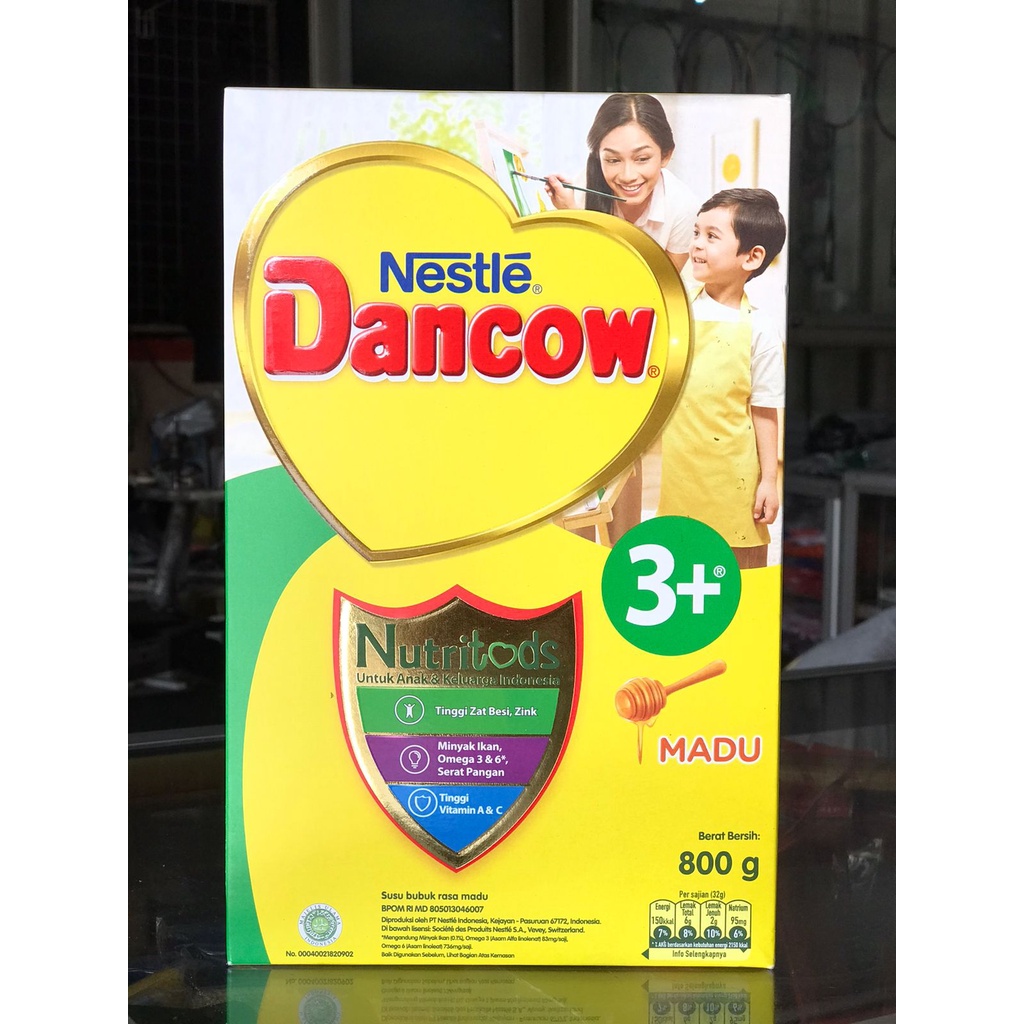 NESTLE DANCOW 3+ Advanced Excelnutri+ VANILA/MADU 800g