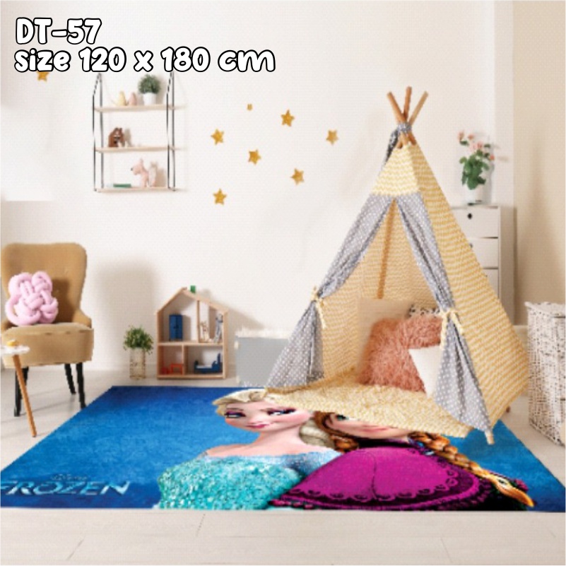 Karpet Murah Karpet Bulu Tipis Karpet Ruang Tamu Karpet Alas Tidur Karpet Santai 120X180 Cm -Wonderdekorasi