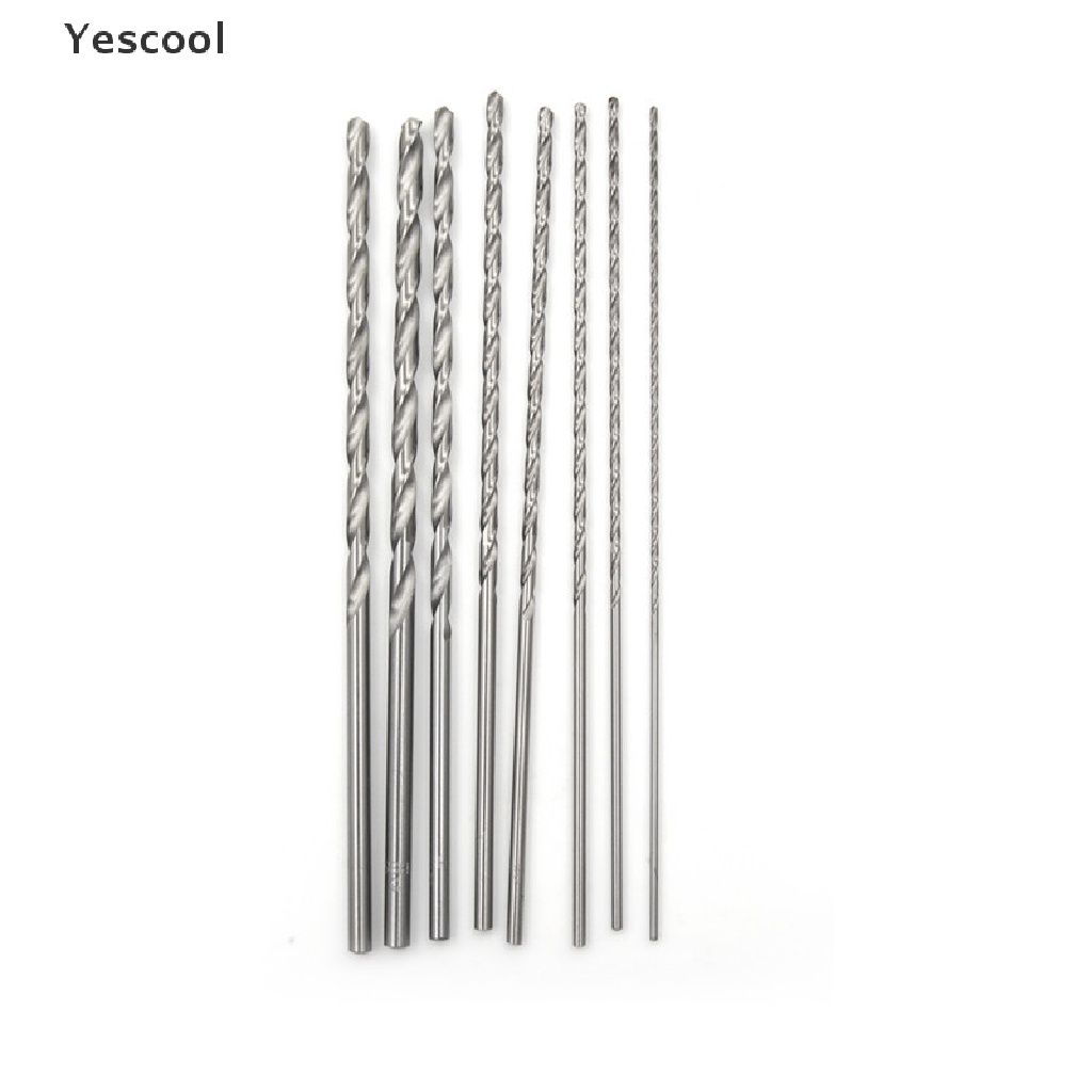 Yescool 1pc 1.5~5mm Diameter Extra Long HSS Straigth Shank Auger Twist Drill Bit 160mm .