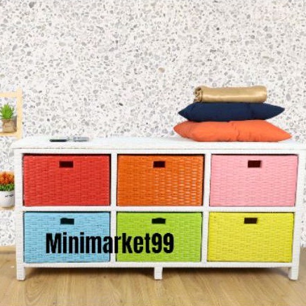 Lemari Rotan Sintetis