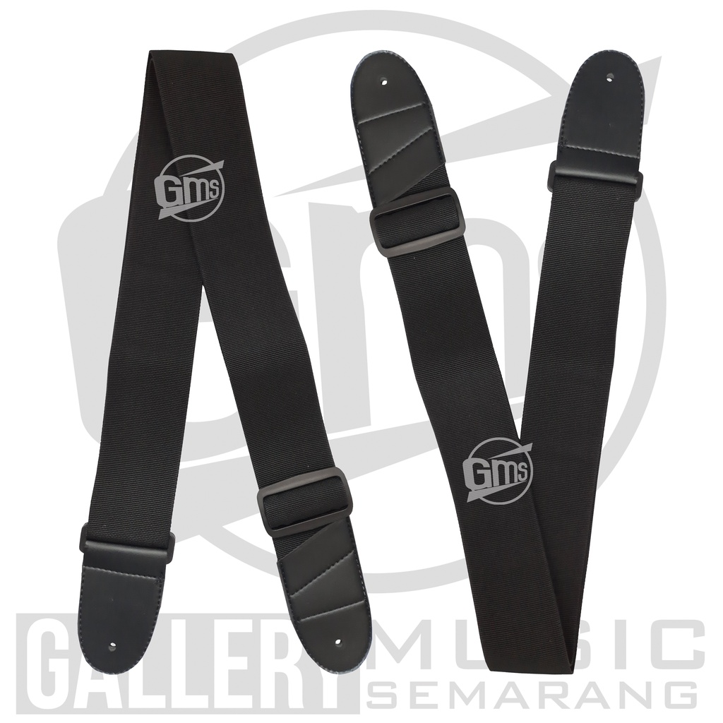 Sabuk Gitar dan Bass Polos Strap Berkualitas (A15)