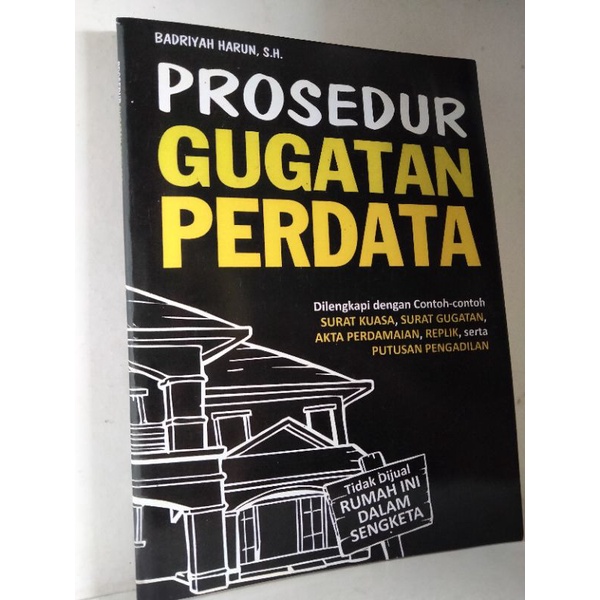 PROSEDUR GUGATAN PERDATA ...By BADRIAN HARUM