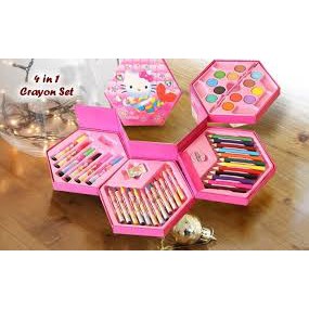 

Pensil Warna Crayon 4 In 1 Set Alat Menggambar Hobi Gambar