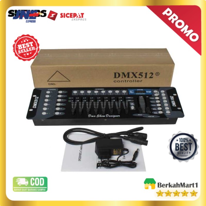 SHEHDS Stage Lightning Controller DMX Console DJ 192CH - SHE-DMX192